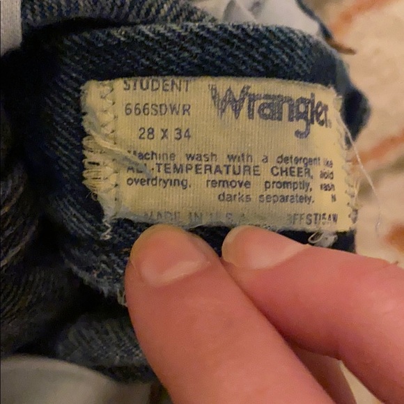 Wrangler 70s jeans! High waisted - Picture 5 of 5